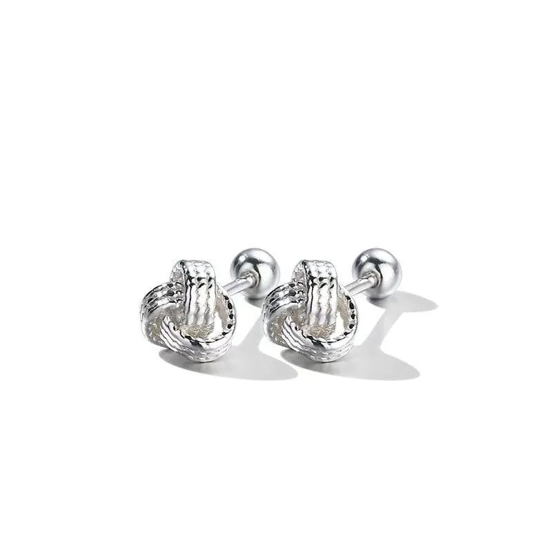 Wholesale Crystal Stud Earrings | Rose Gold & Silver | MOQ6 | HAWSON