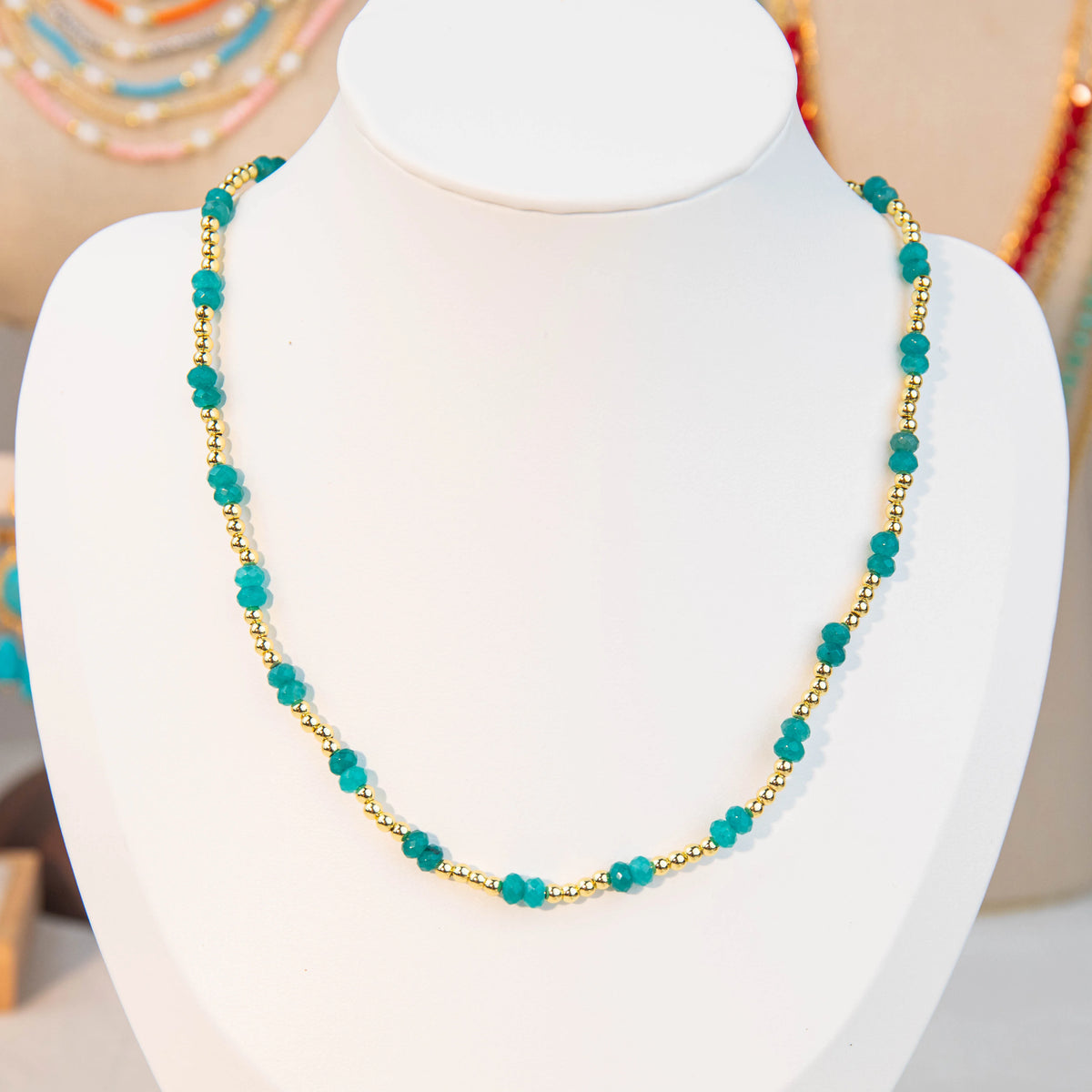 Wholesale DIY 6-Piece Mixed Bead Necklace Set | 4mm Beads | Hawson