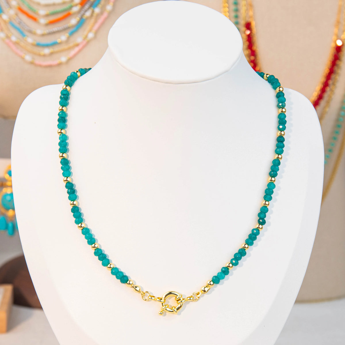 Wholesale DIY 6-Piece Mixed Bead Necklace Set | 4mm Beads | Hawson