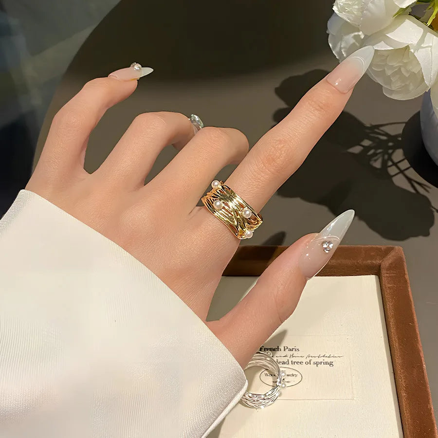 Wholesale Gold-Tone Rings | 7 Styles | MOQ 6 | Hawson