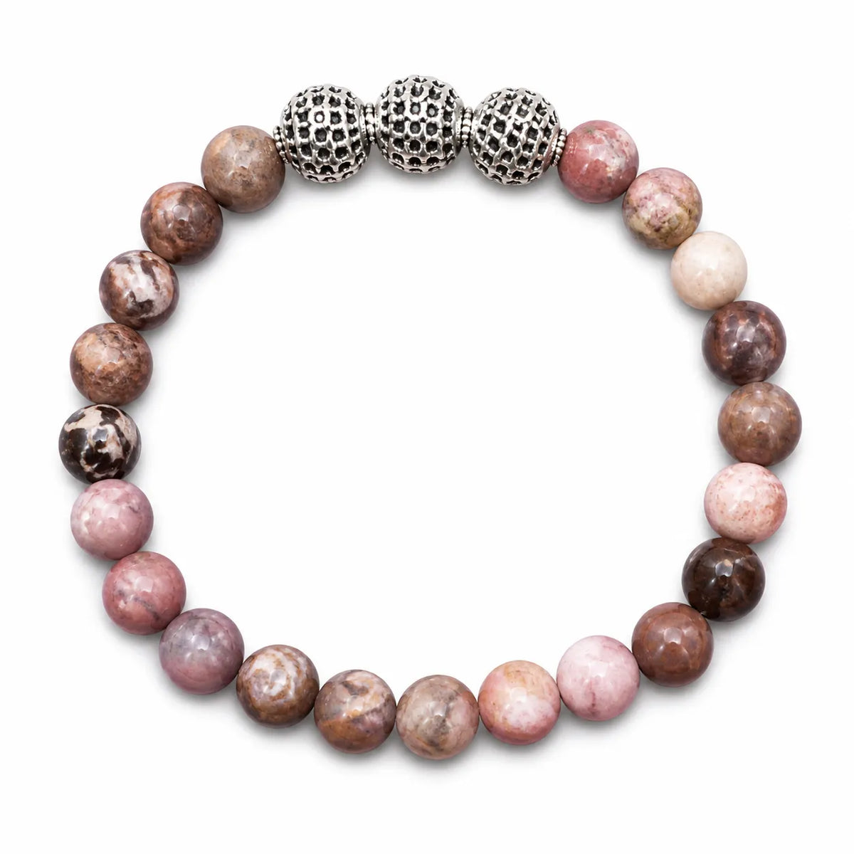 Shop wholesale natural stone beaded bracelets in 6-piece sets. Mix and match any styles you like for a versatile, earth-toned collection. Includes DDP shipping.