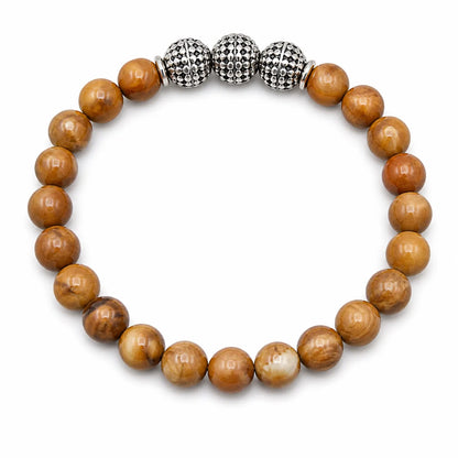 Shop wholesale natural stone beaded bracelets in 6-piece sets. Mix and match any styles you like for a versatile, earth-toned collection. Includes DDP shipping.