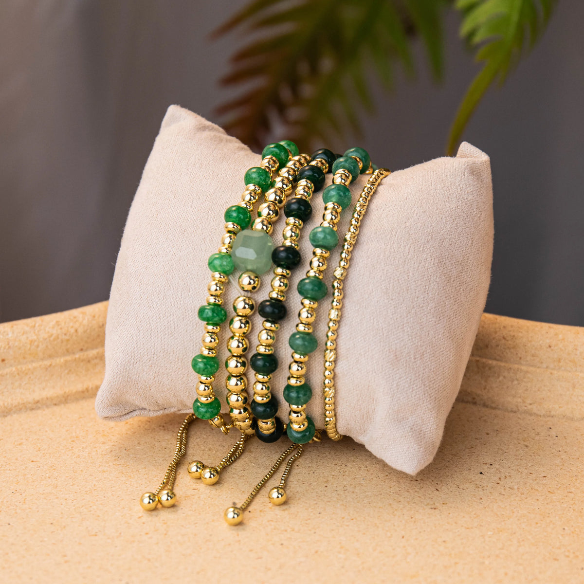 Wholesale Natural Stone Bracelet 5 Pieces Set | MOQ 1 | Hawson