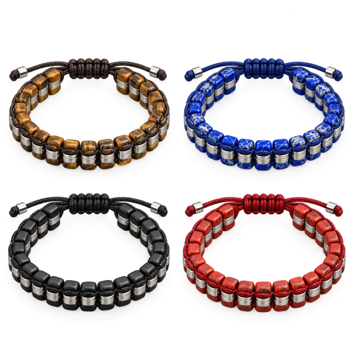 Wholesale Natural Stone Bracelet Set