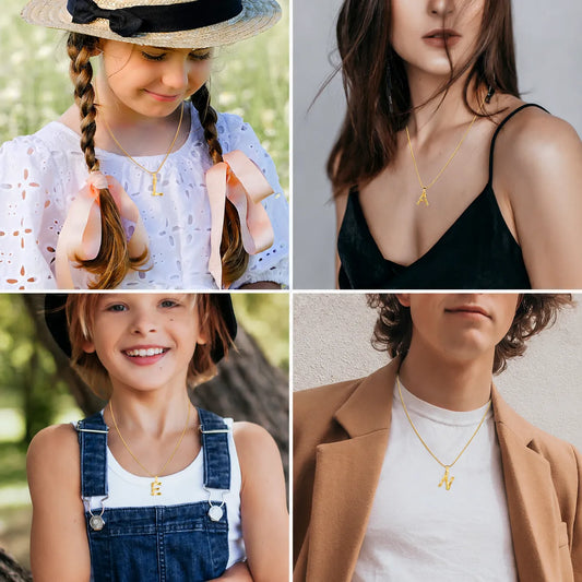 A-Z Initial Pendant Necklace | Mix & Match Letters