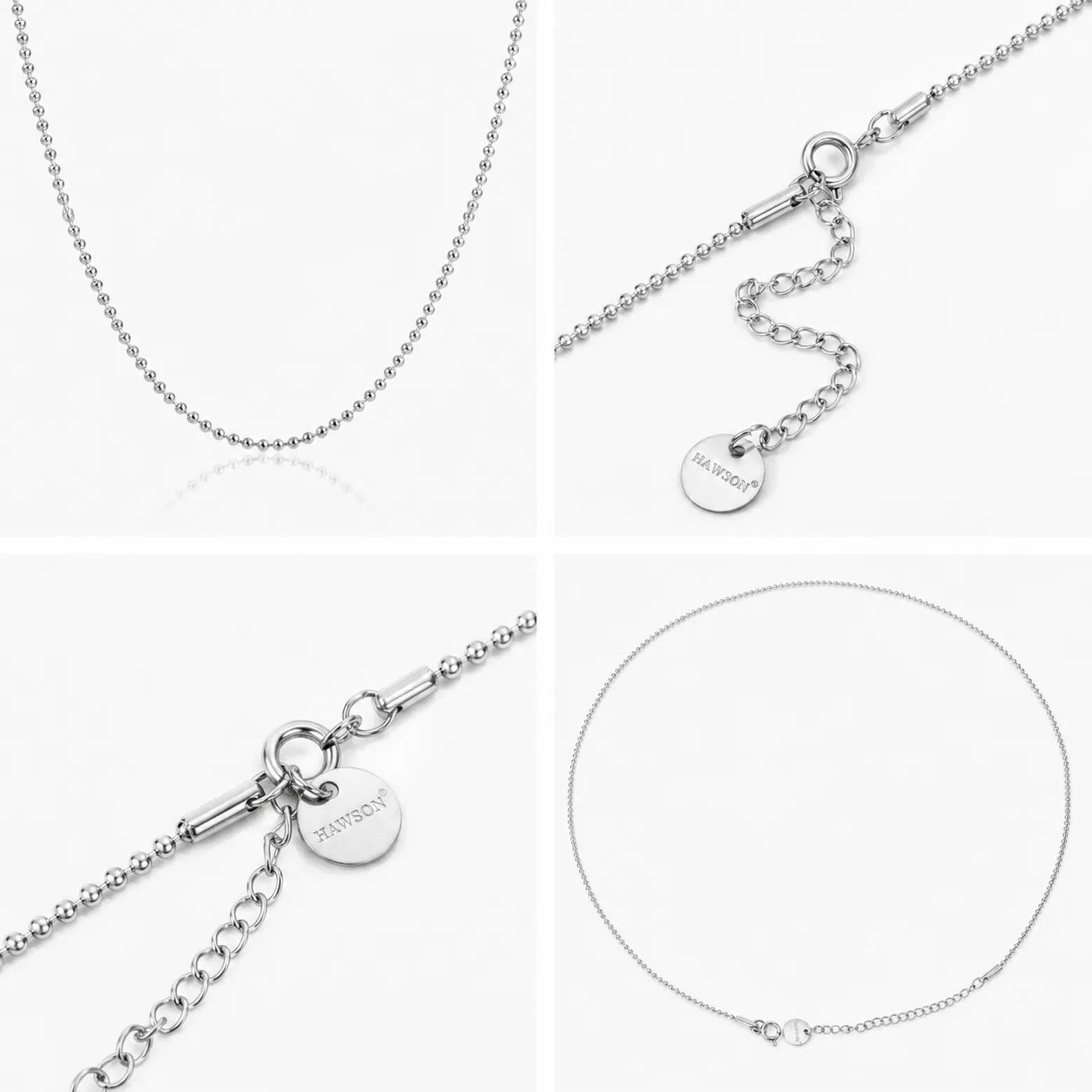 Wholesale Ball Chain Necklace | Mix & Match Lengths