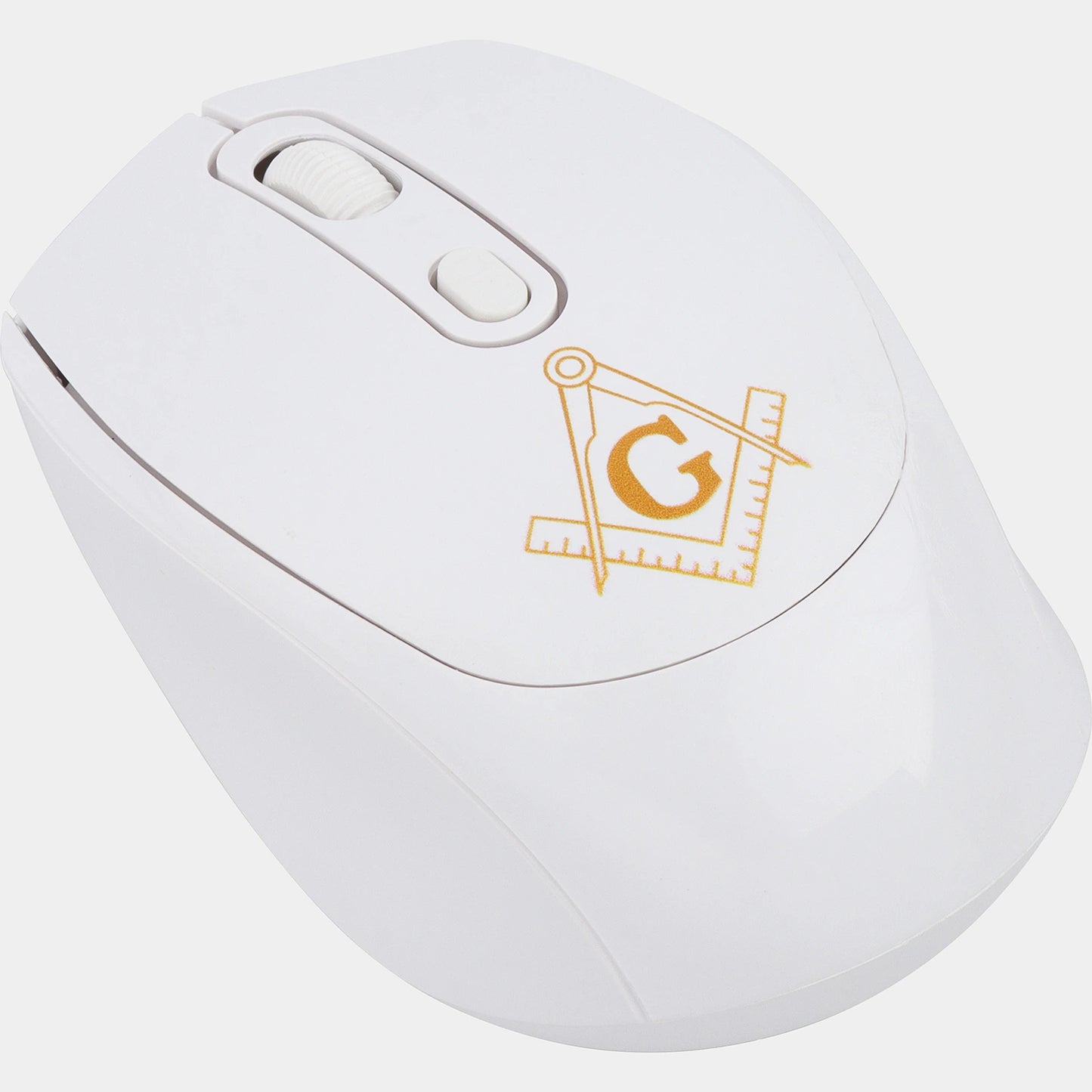 Masonic Wireless Ergonomic Mouse | Freemason Office Computer Mouse