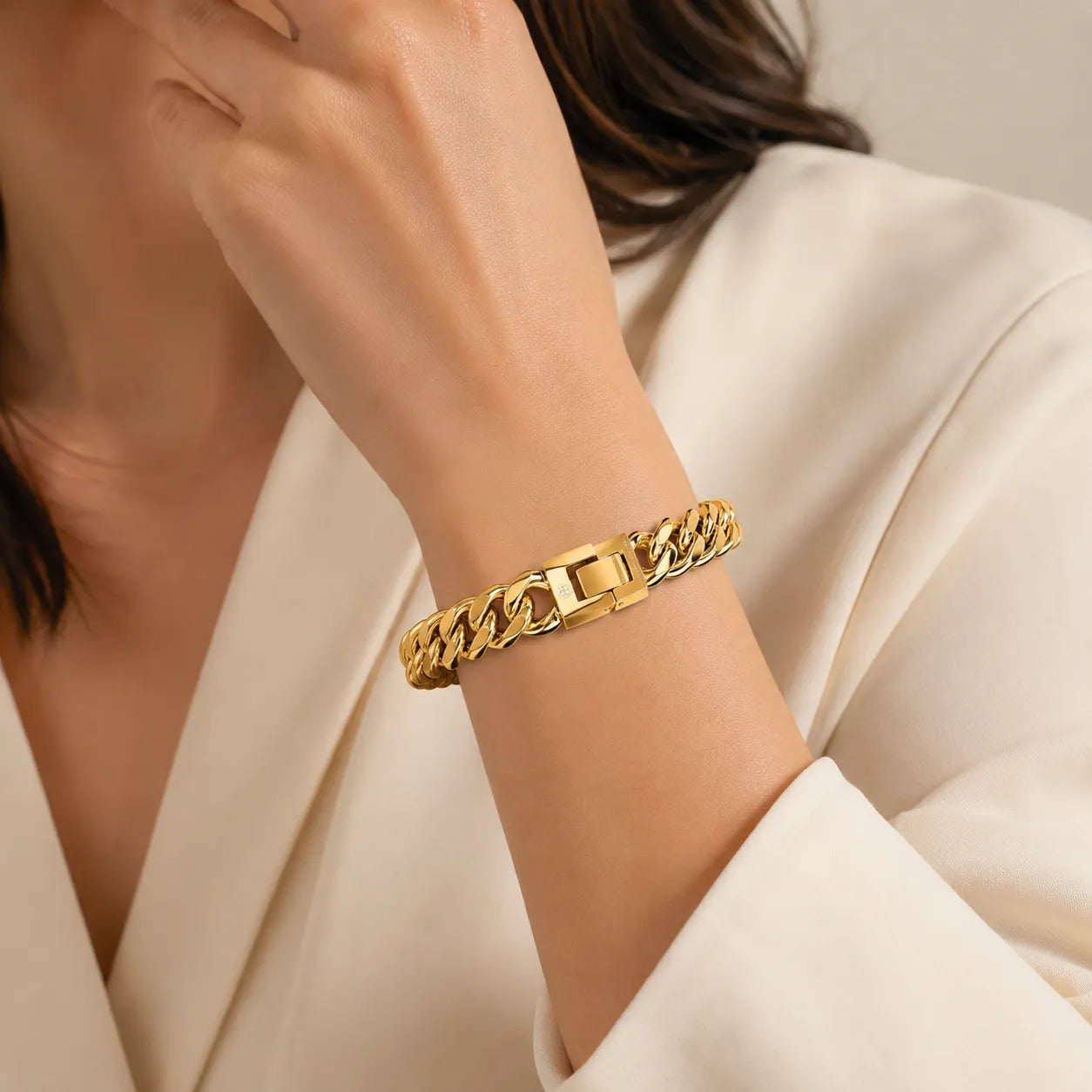 6Pcs Curb Chain Bracelet Set | 3 colors