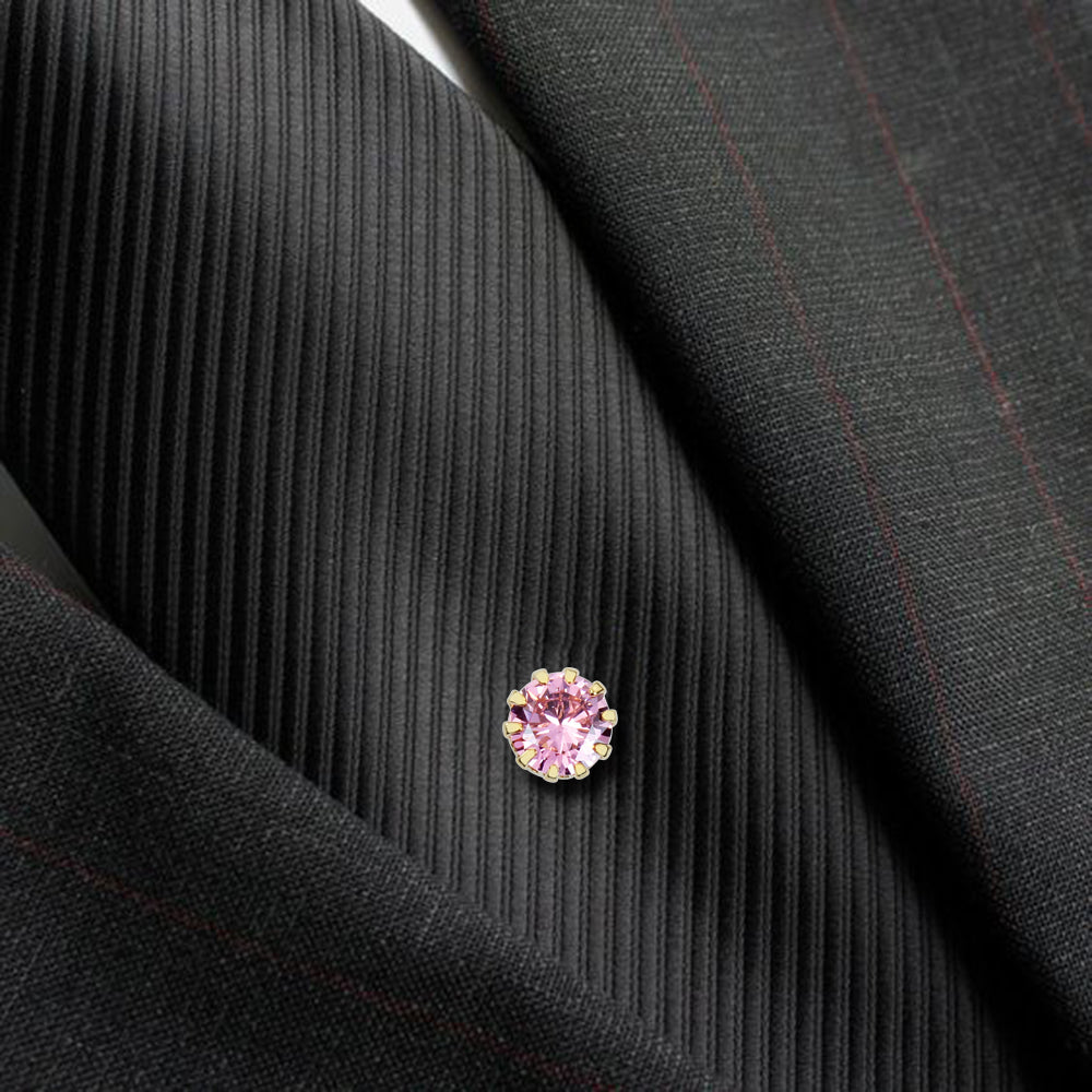 HAWSON Crystal Tie Tack for Men