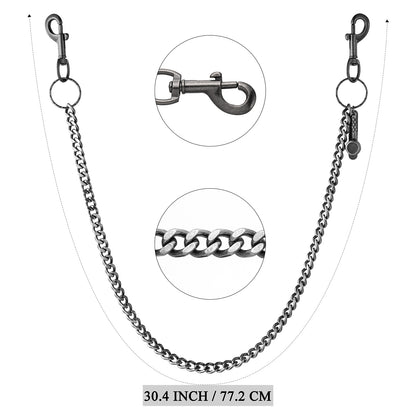 HAWSON 30.4-inch Gothic Curb Chain sizing diagram