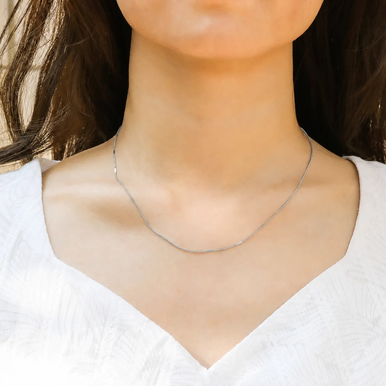 Wholesale Bar Station Chain Necklace | Mix & Match Lengths