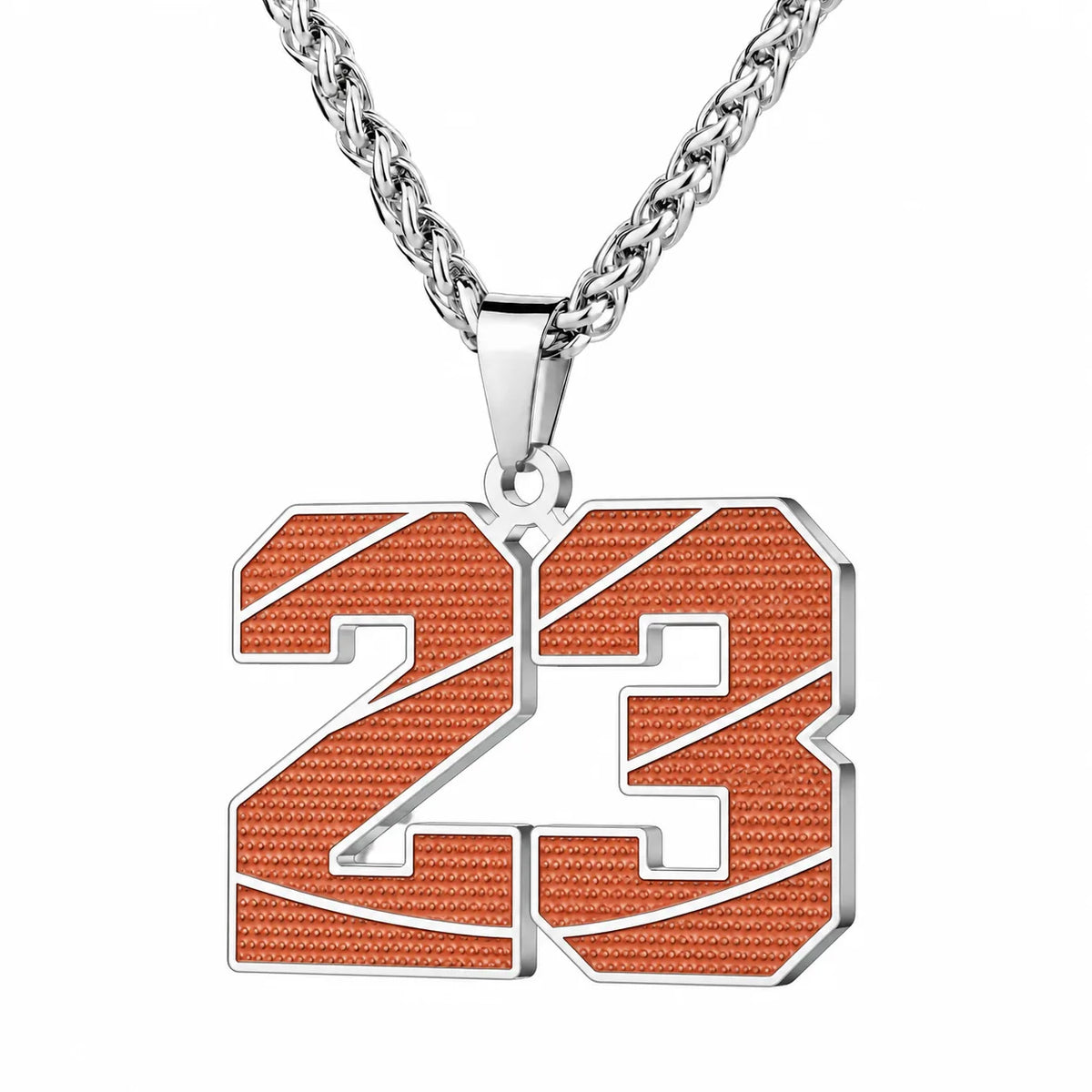 Wholesale Basketball Texture Necklace | 0-99 | MOQ 6