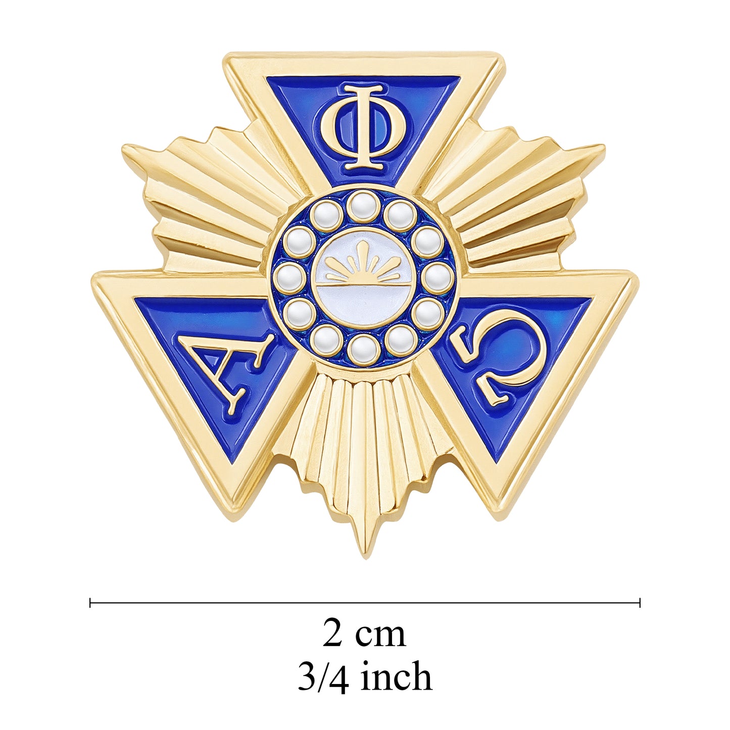 Alpha Phi Omega Lapel Pin
