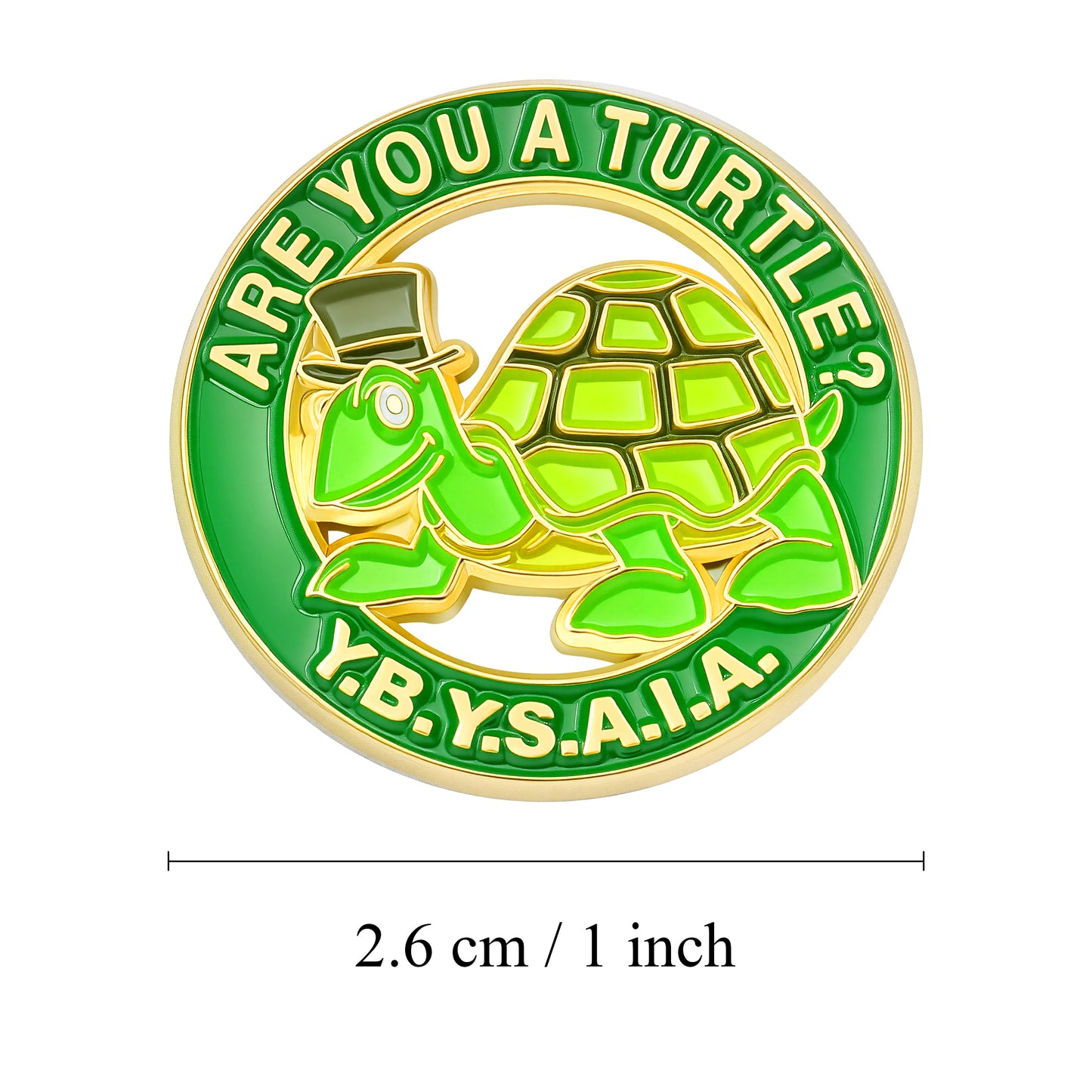 York Rite Turtle Lapel Pin | Freemason Masonic Enamel Brooch Gift