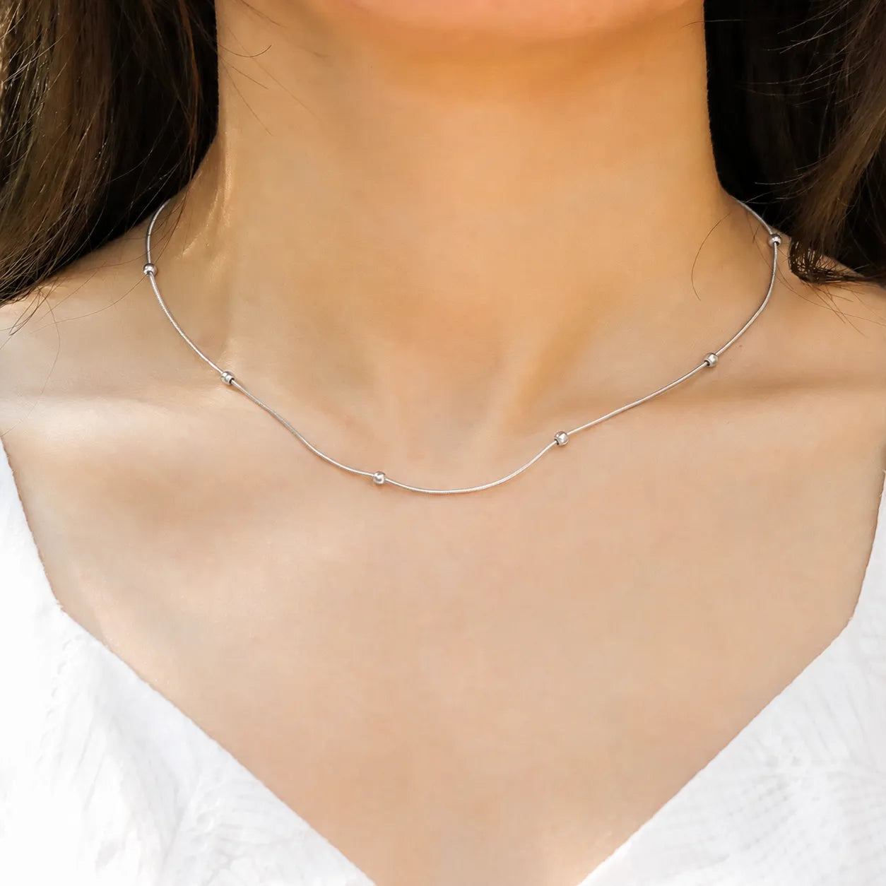 Wholesale Beaded Snake Chain Necklace | Mix & Match Lengths