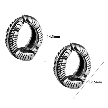 HAWSON Gothic Hoop Ear Cuff Size Chart for Non-Pierced Cartilage