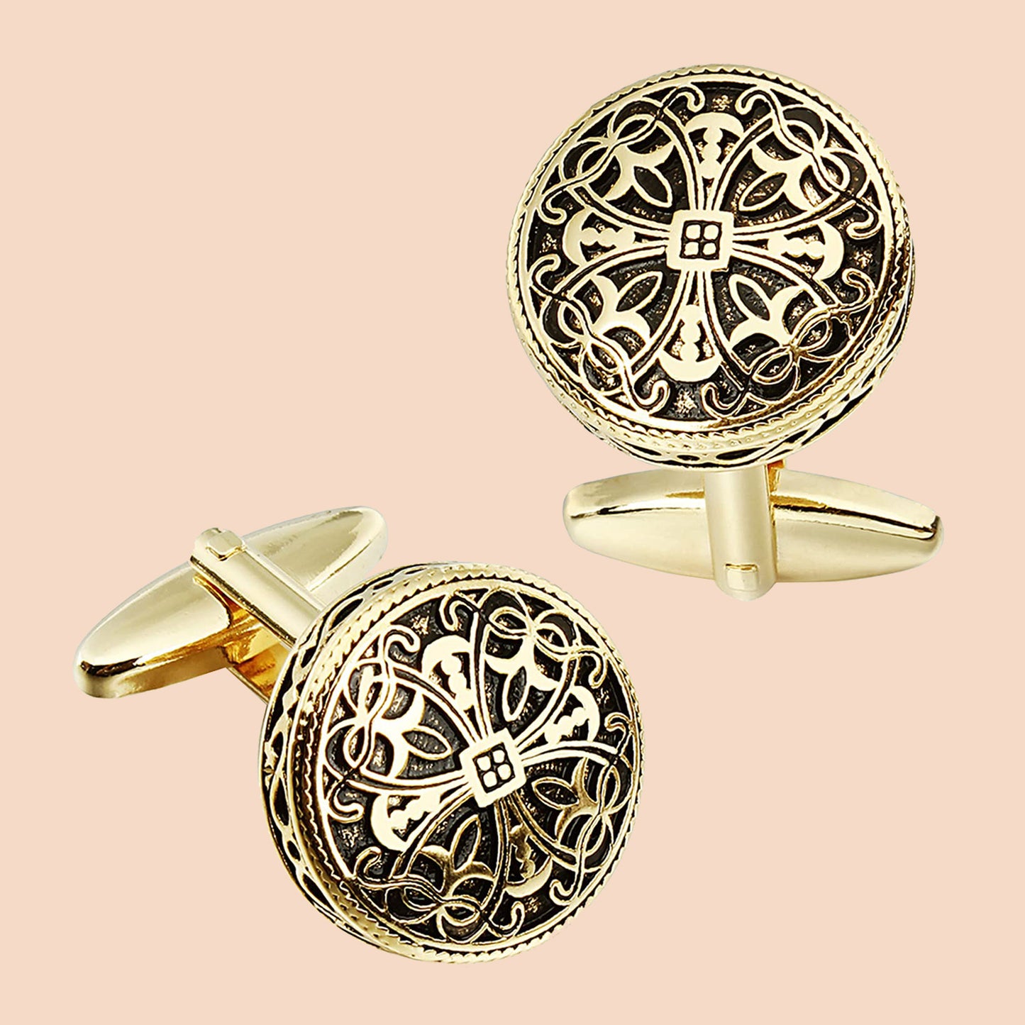 HAWSON Vintage Cufflinks and Studs Set for Men