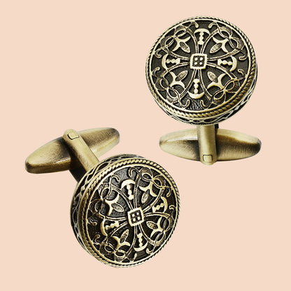 HAWSON Vintage Cufflinks and Studs Set for Men