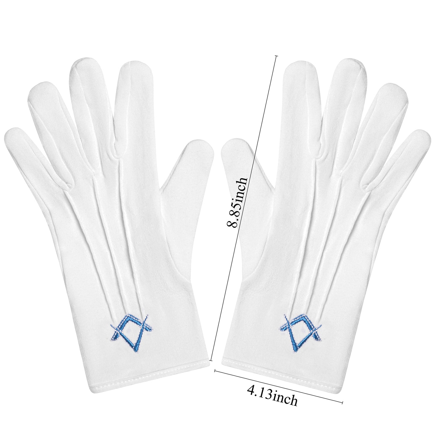 HAWSON Masonic Cotton Gloves Sizing Guide for Perfect Ritual Attire Fit