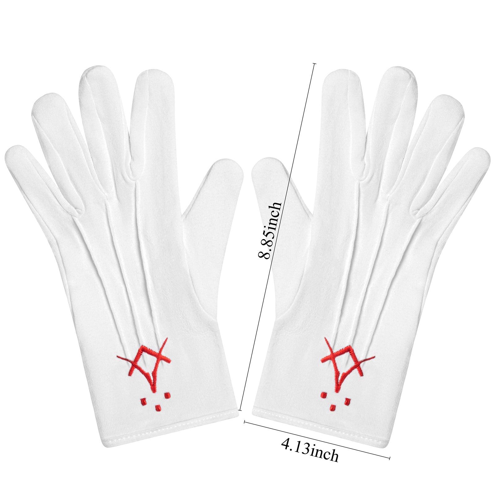 HAWSON Masonic Gloves Sizing Chart for Perfect Ceremonial Fit