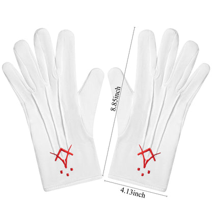 HAWSON Masonic Gloves Sizing Chart for Perfect Ceremonial Fit