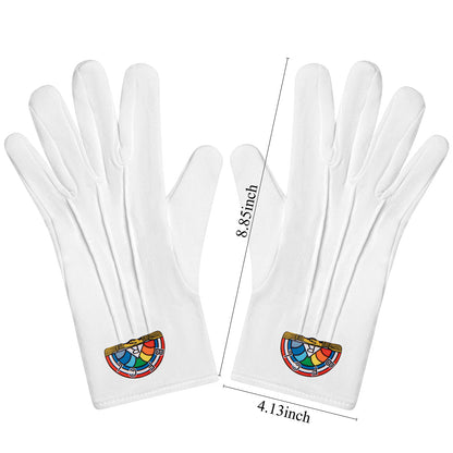 HAWSON Youth Masonic Gloves Measurement Chart for IORG and Freemason Ritual Attire