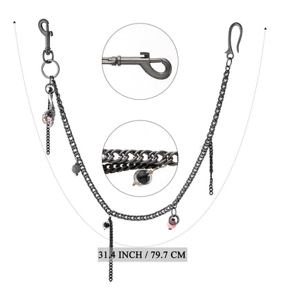 HAWSON 31.4-inch Heavy Duty Chain sizing guide with rivet detailing