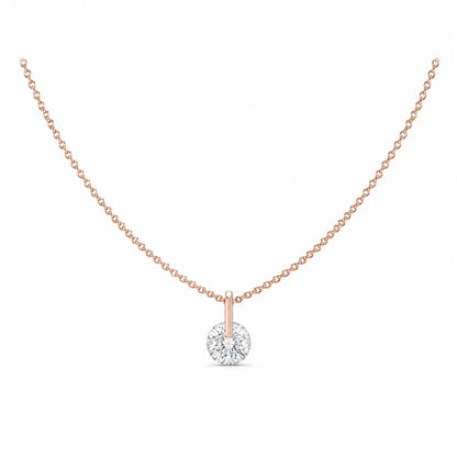 Rose Gold Pendant with Stainless Steel Chain | HAWSON