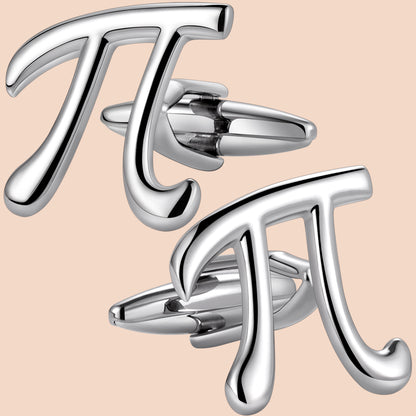 HAWSON Novelty π Cufflinks for Men