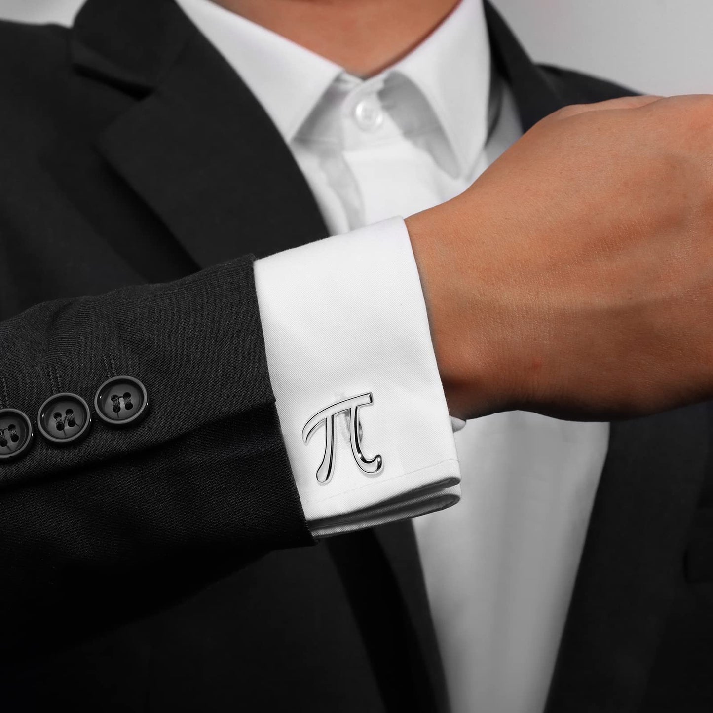 HAWSON Novelty π Cufflinks for Men