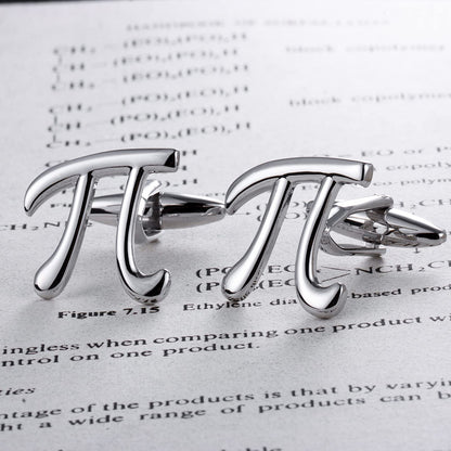 HAWSON Novelty π Cufflinks for Men