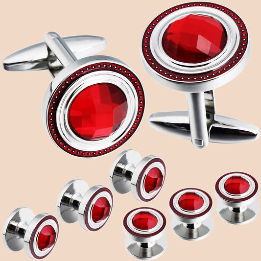 Cufflinks and Tuxedo Shirt Studs for Men