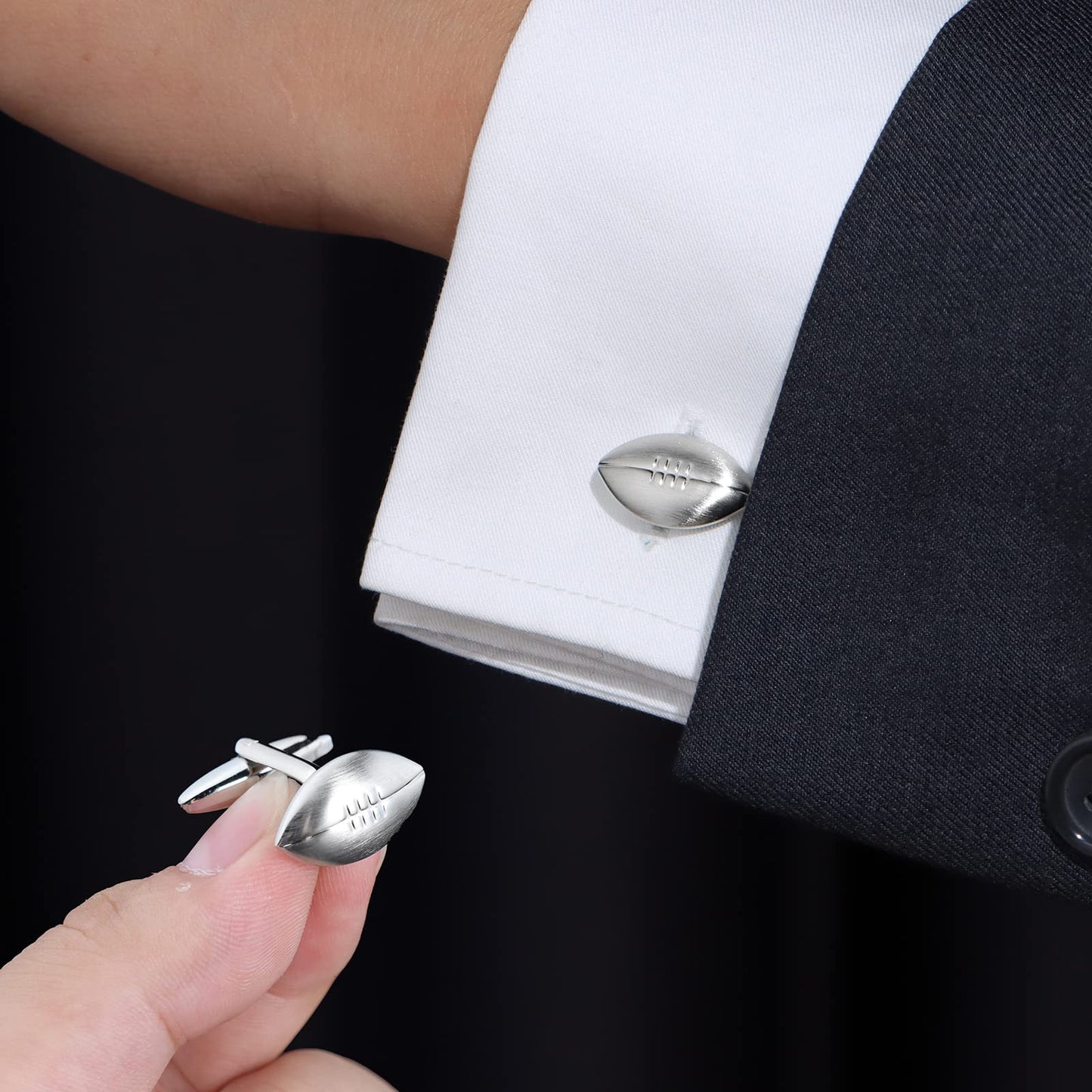 HAWSON Novelty Baseball CuffLinks