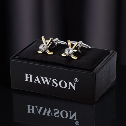 HAWSON Novelty Golf Cufflinks